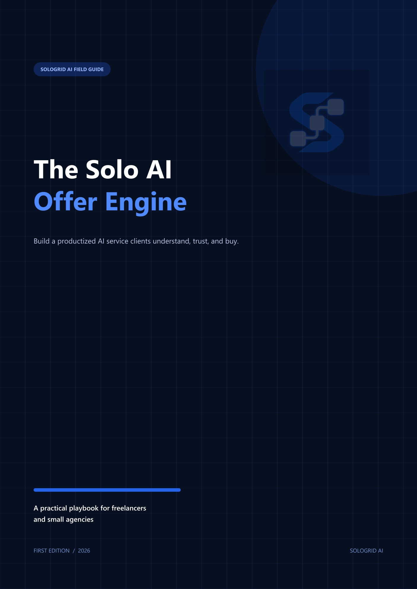 The Solo AI Offer Engine cover