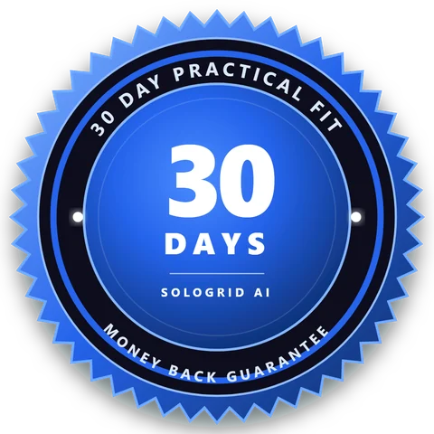 30-day practical-fit money-back guarantee