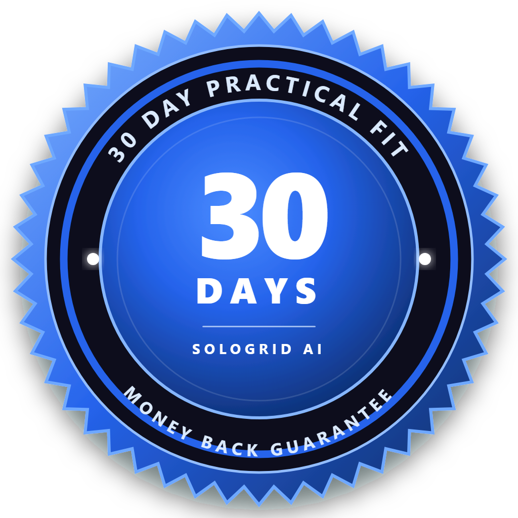 30-day practical-fit money-back guarantee